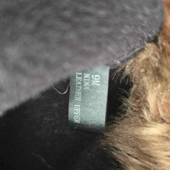 New Sporto Suede Nina Booties with Faux Fur Cuff - Picture 8 of 8